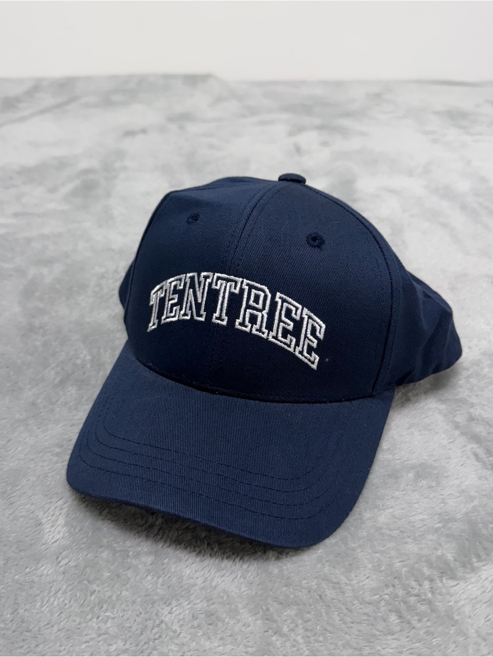 NEW Ten Tree Snapback Hat Adult Baseball Cap Navy Blue Outdoor Organic Cotton